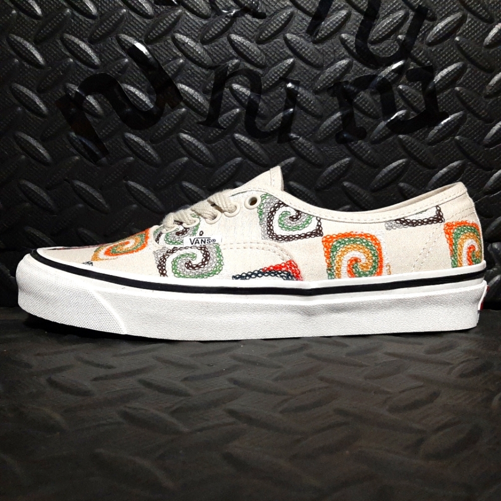Vans Granny Check Authentic 44 DX Skate Shoes Sneakers White VN0A7Q5CWHT - Picture 5 of 11